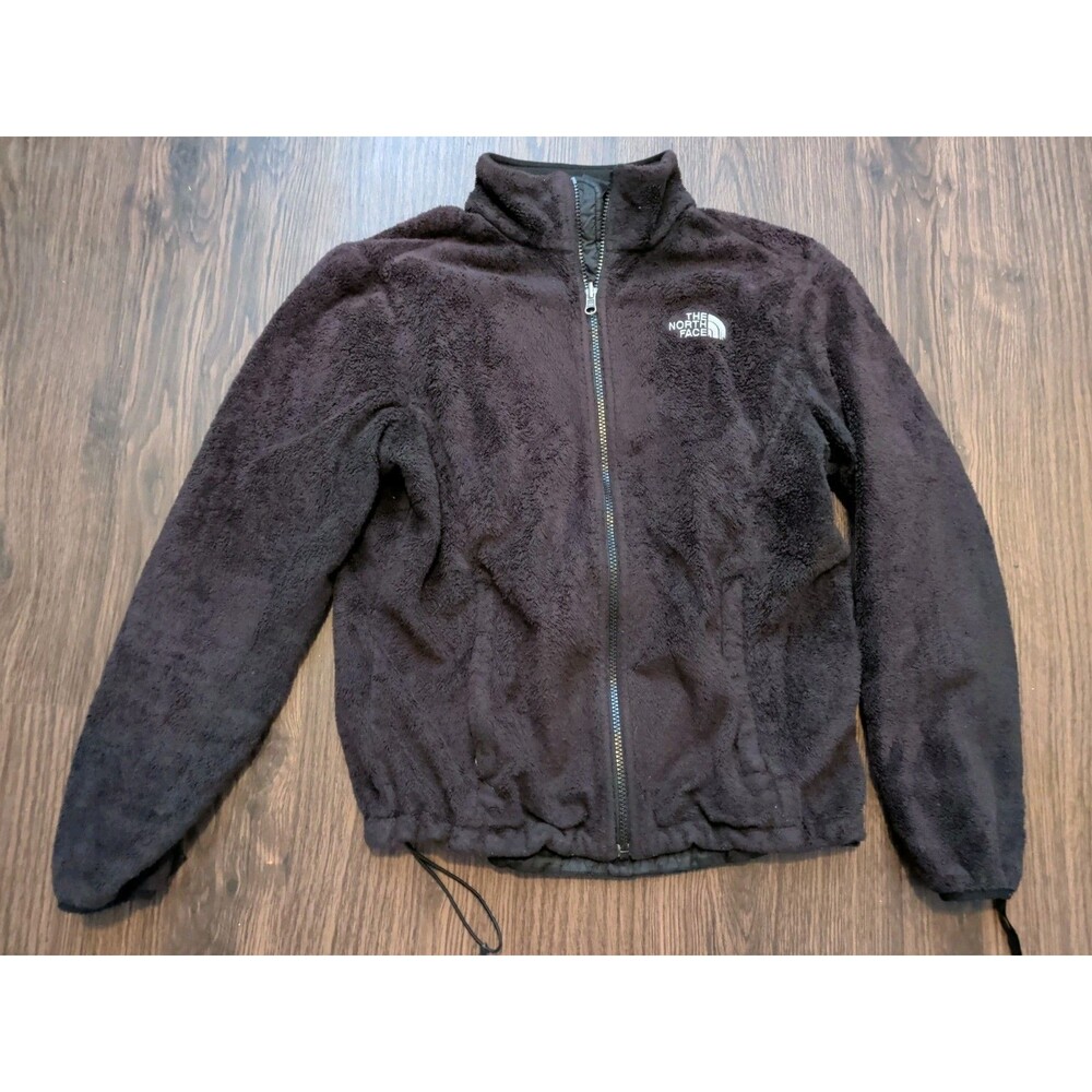 The North Face Fleece Jacket Women's Size Medium Black Zip Up